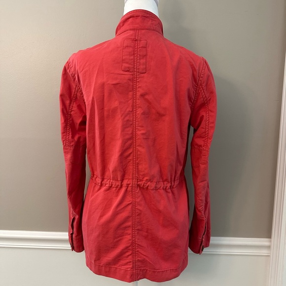 Gap women’s red, casual, lightweight, long sleeved, zip jacket XS - Picture 6 of 8